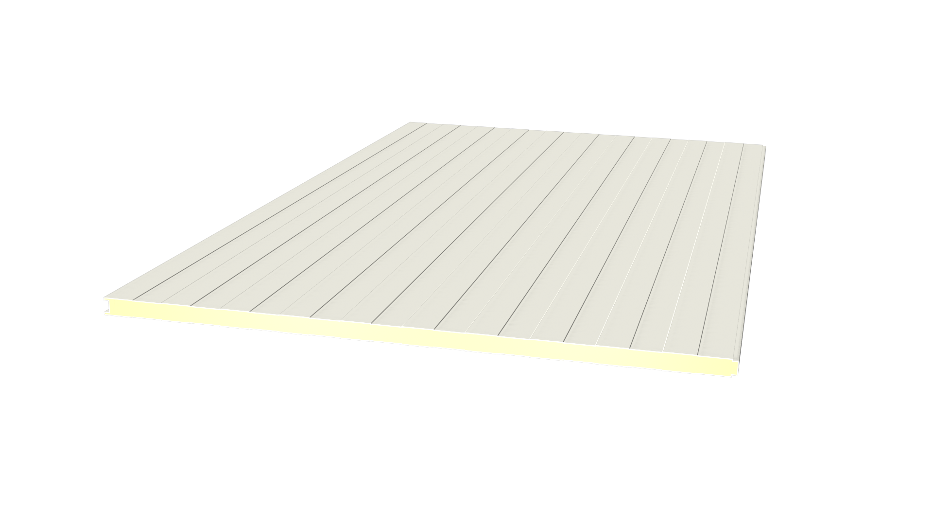 Sandwich Wand 120 RAL9002 