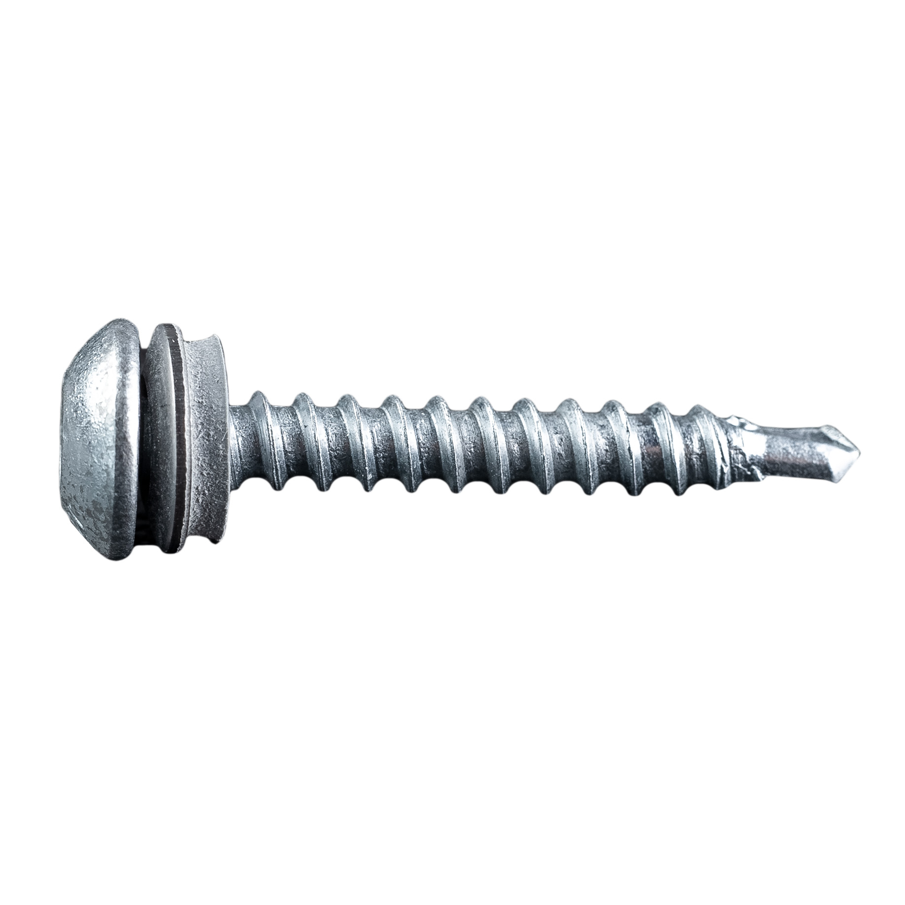 Bohrschraube Edelstahl 4,9x35mm blank E11 SW 8 Holz