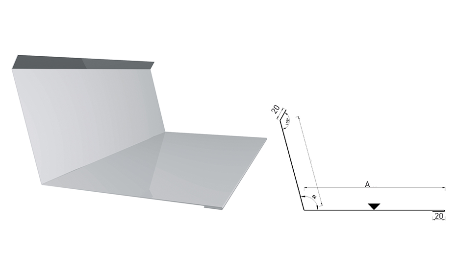 Wandanschluss seitlich 127/150 Stahl 0,75mm RAL9007
