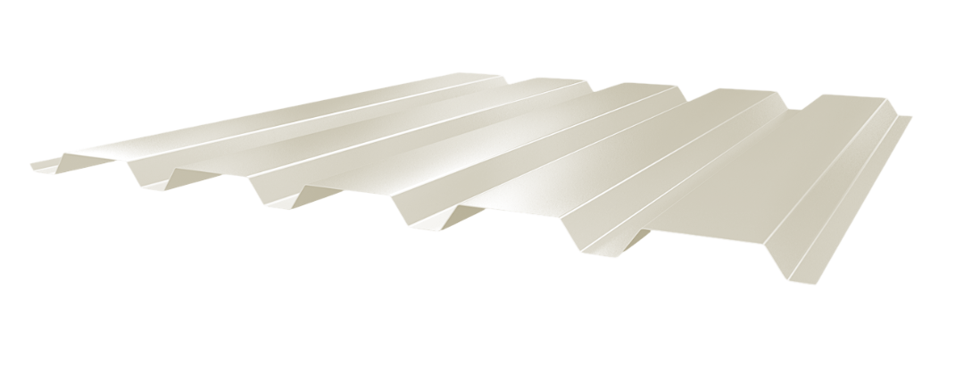 Trapezblech 35-207 Stahl 0,63mm RAL9002 25µm PE RSL Wand   mit Schutzfolie